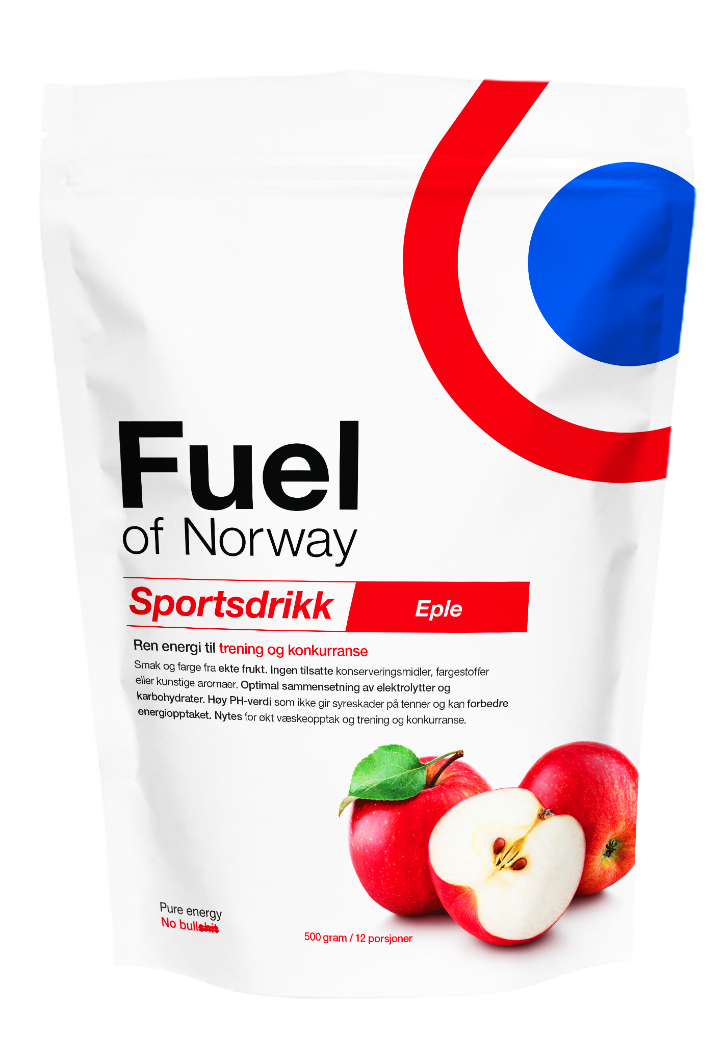 Sportsdrikke 0,5kg Eple